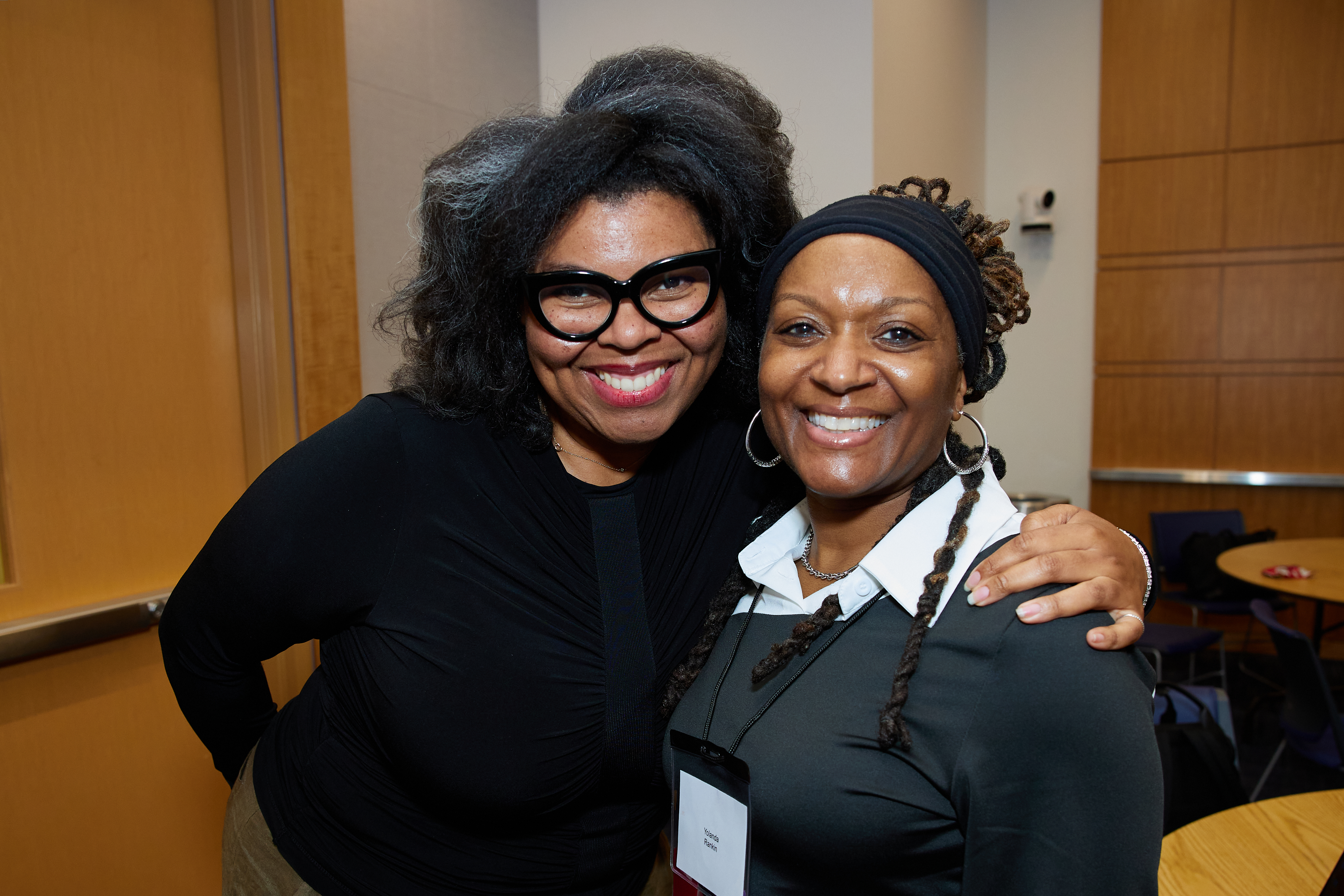 Yolanda and Jamika, co-founder of blackcomputeHER